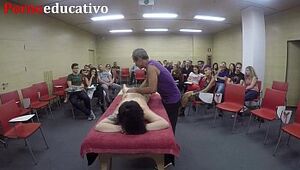 Clase 2 de masaje erótico anal