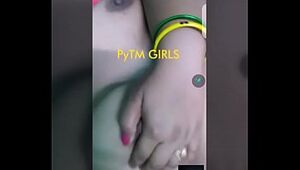 Indian Desi aunty showing boobs pussy on WhatsApp paytm