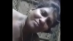 Tamil Village Aunty sucking cock