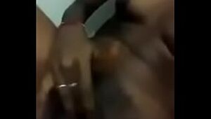 Tamil sexy black girl masturbate