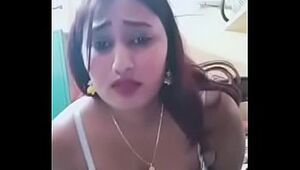 Swathi naidu sexy dress change and getting ready for shoot part -1