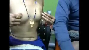 Slim indian bhabhi's tiny boobs