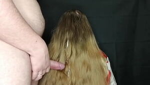 Thick and long hair got a mask of sperm! SunLotus