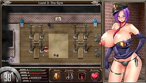 Karryn's Prison [PornPlay Hentai game] Ep.17 gangbanged by lizardman thug monster cock