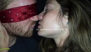 Hot Chick Kissing Guy Blindfolded